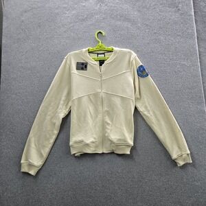 Star Wars Women Jacket L Beige Embroidered Rebel Resistance Galaxy's Edge‎